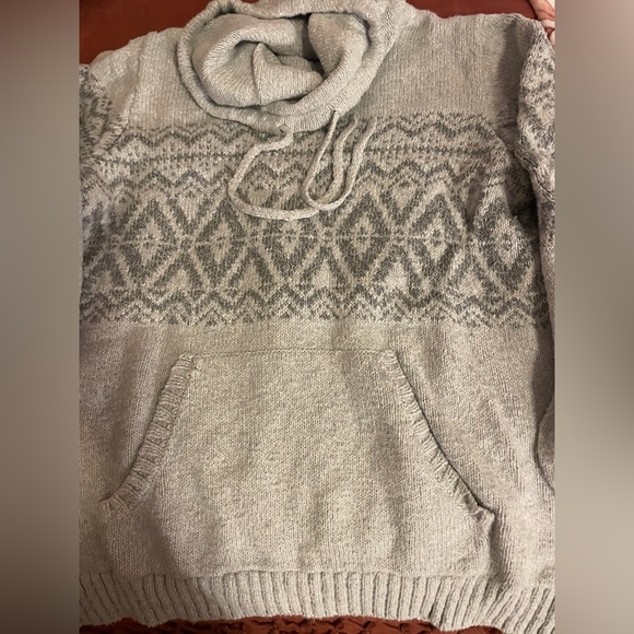 LL Bean Grey Turtle Neck Sweater - Picture 3 of 8